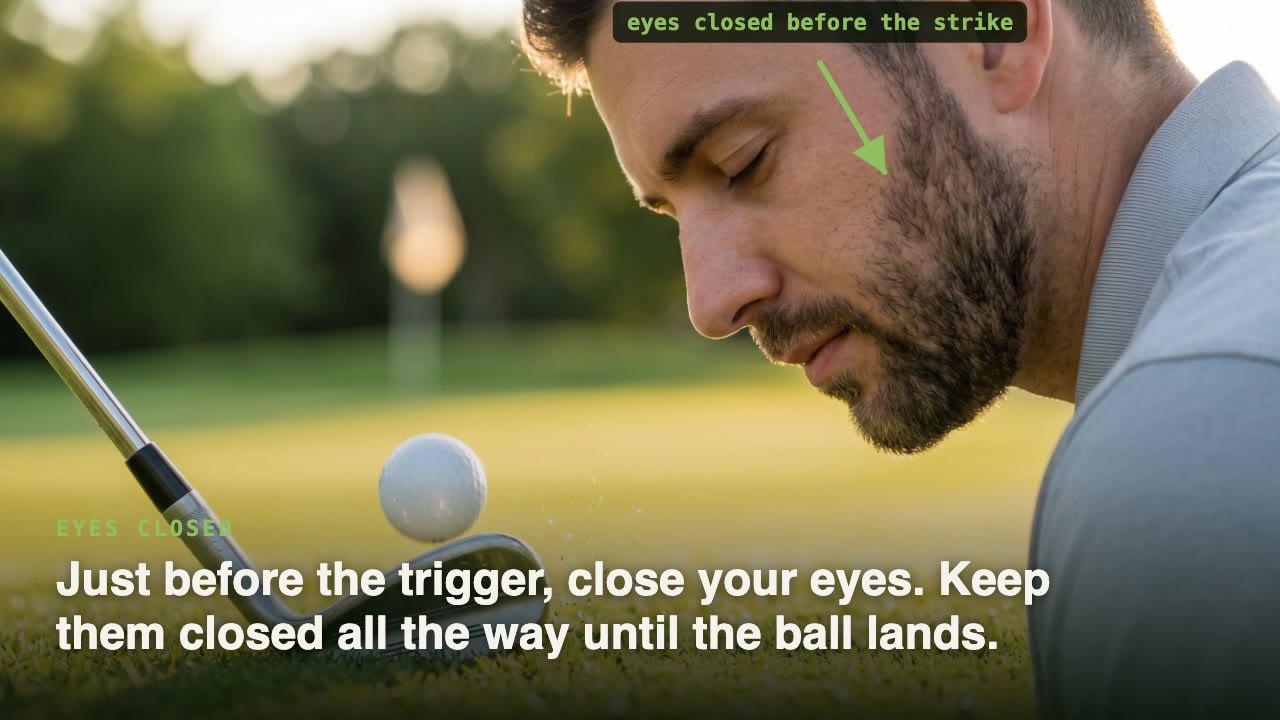 Eyes Closed Chipping